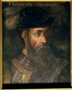 Portrett av Francisco Pizarro (ca. 1478-1541) spansk erobrer av Peru